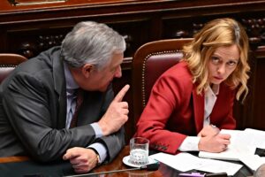 Meloni moves closer to the Sanchez line in search for pro-Palestinian votes